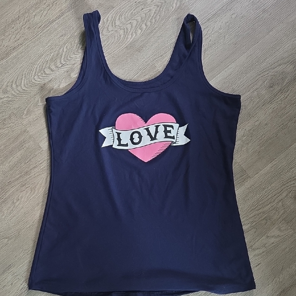 No Boundaries Navy Tank 3x (Juniors)